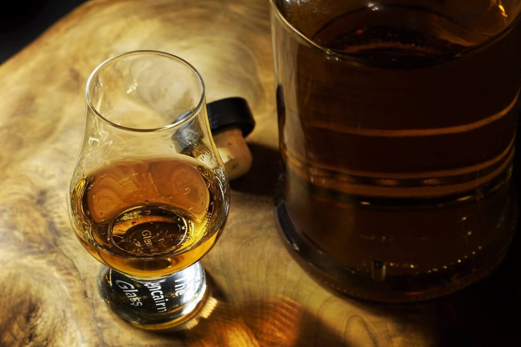 Glass of Scottish Whiskey